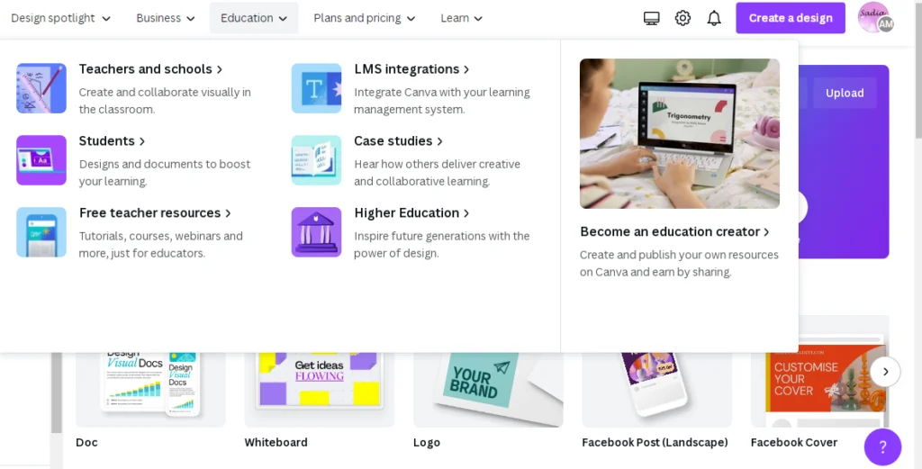 canva education program